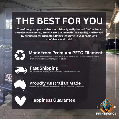 Raptor Tailgate Emblem Inserts – Fits 2024–2025 Ranger Raptor | 3-Piece Kit