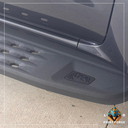 Ford Next-Gen Ranger Raptor Side Step Inserts – Blackout "R" Edition | NextGen Ranger Raptor Accessories | Ford Ranger Parts | Raptor Trim