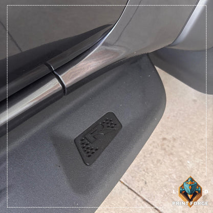 Ford Next-Gen Ranger Raptor Side Step Inserts – Blackout "R" Edition | NextGen Ranger Raptor Accessories | Ford Ranger Parts | Raptor Trim