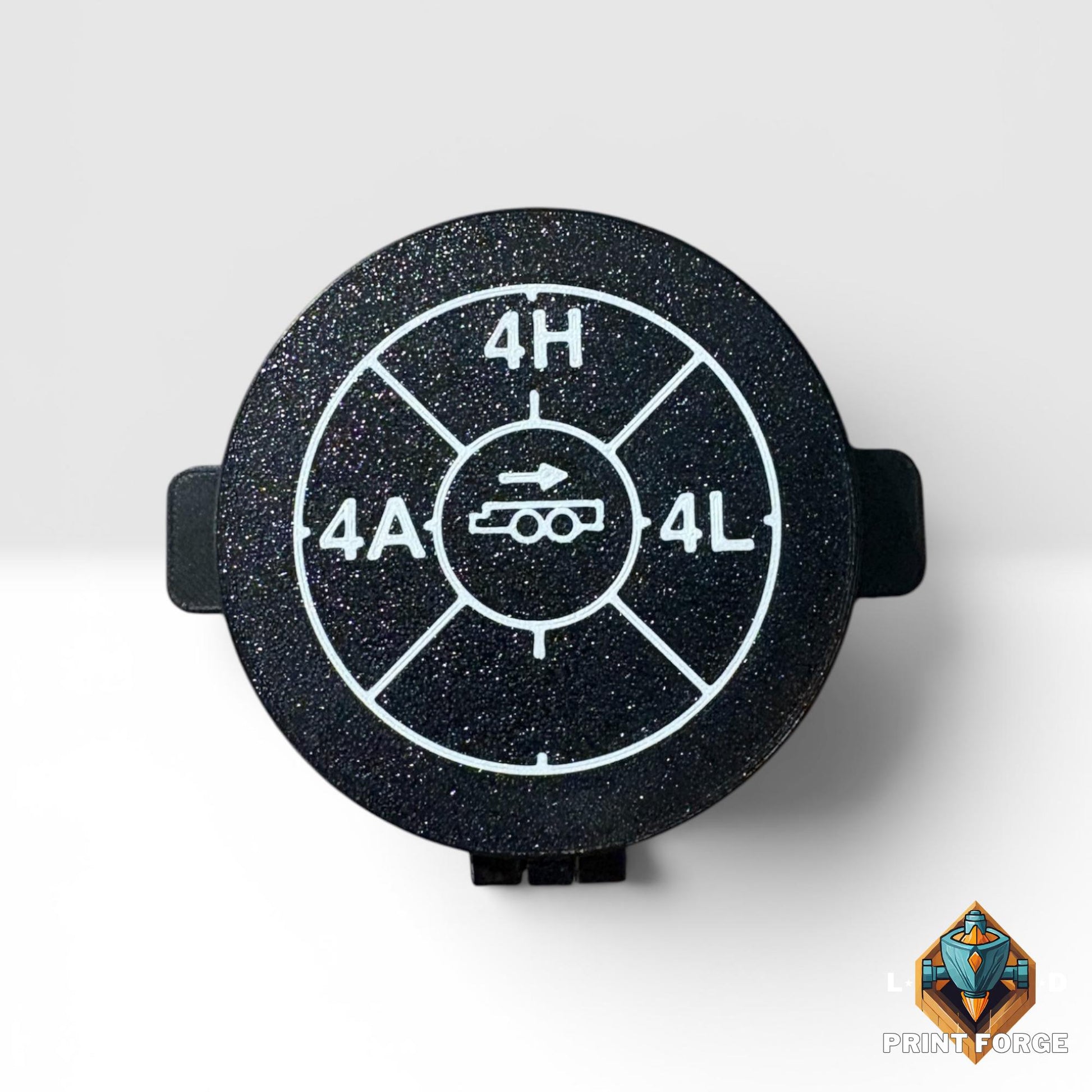 4x4 Mode Selector Guard Compatible with Ford Ranger Super Duty | Anti-Bump Dial Protector | Interior Trim Accessory